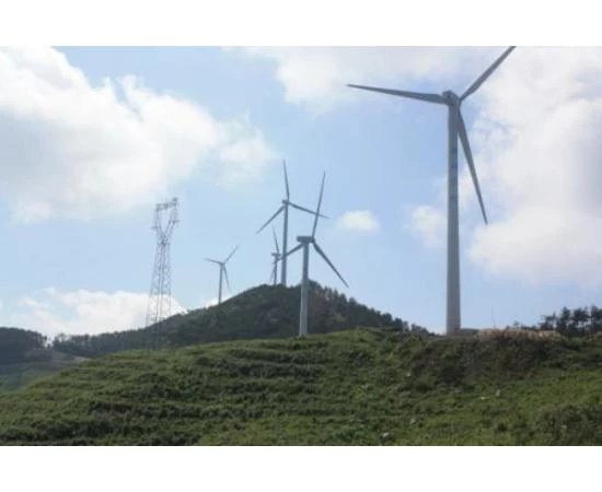 河南信阳黄柏山风电场一期防雷接地工程